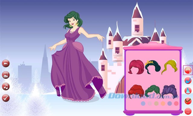 Thay đồ cho công chúa