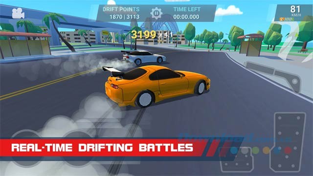 Trận chiến drift trong thời gian thực
