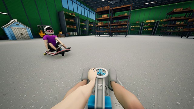 Drift, va chạm và cạnh tranh để trở thành người chiến thắng của cuộc đua Crazy Cart