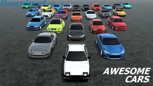 Sở hữu những chiếc xe đua drift tuyệt vời