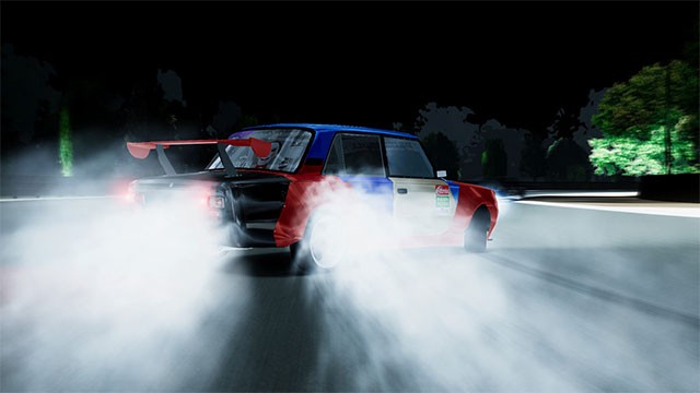 Biểu diễn những pha drift và bẻ cua thần sầu trên đường đua thử thách của Drift Live game