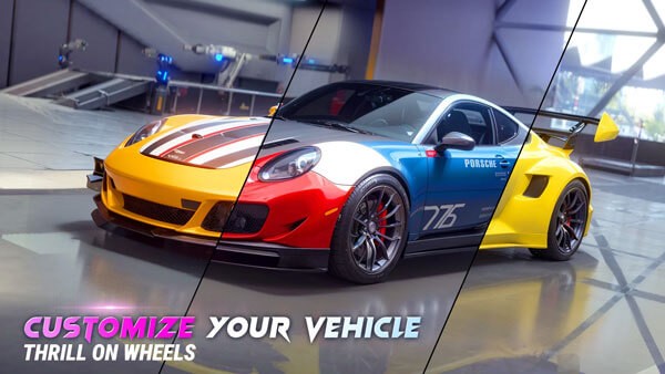 Không có tính năng nâng cấp xe mà chỉ có việc tùy chỉnh ngoại hình