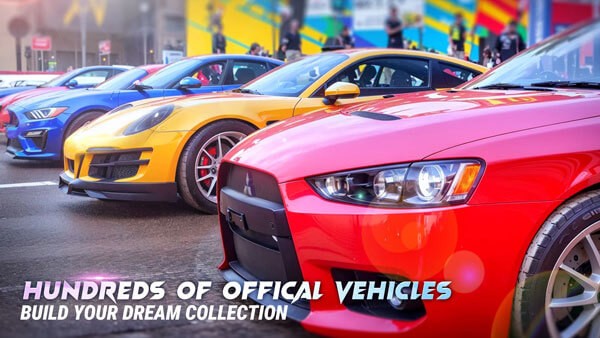 Gần 40 mẫu xe đua khác nhau được chia ra làm 3 cấp độ là S, A và B