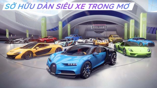 Game sở hữu dàn siêu xe trong mơ