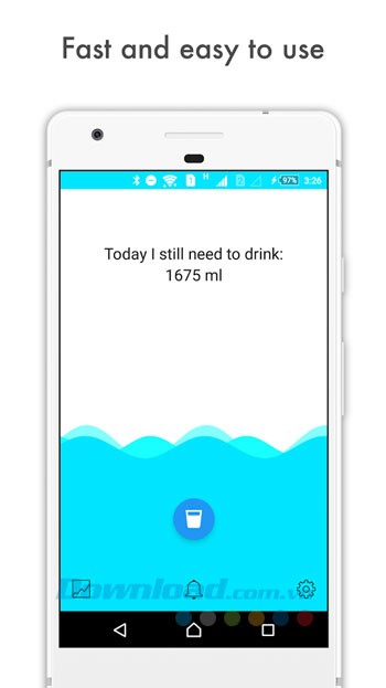 Giao diện Drink Water