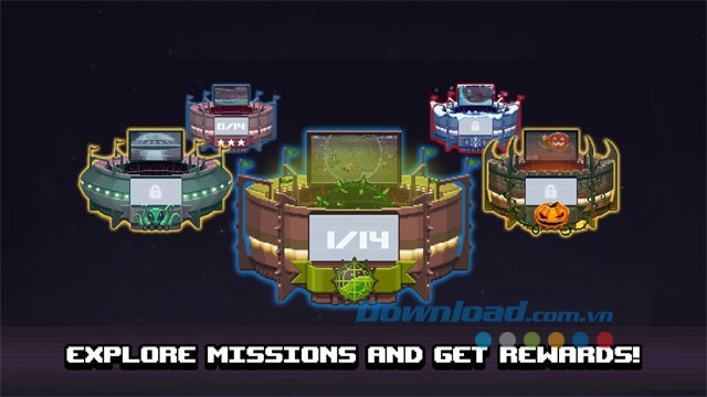 Khám phá các nhiệm vụ và nhận phần thưởng