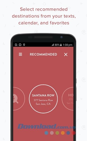 Khám phá các gợi ý hữu ích từ Drivemode cho Android