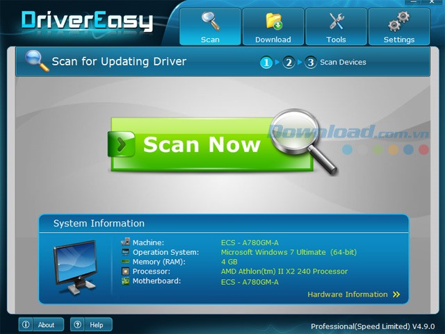 DriverEasy phiên bản mới nhất