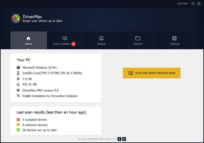 Download DriverMax - Sao lưu và phục hồi driver nhanh chóng.