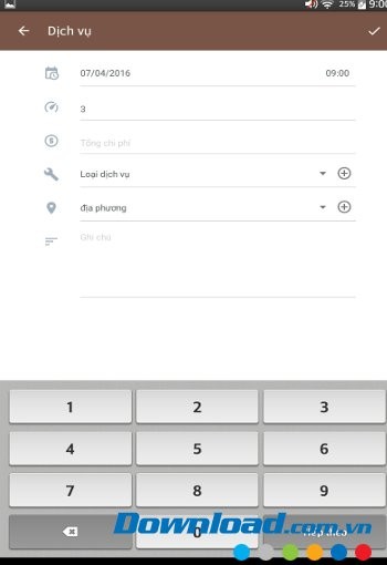 Drivvon với giao diện dịch vụ