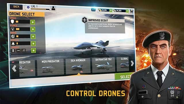 Trở thành vị tướng chỉ huy cuộc không kích trong game hành động Drone: Shadow Strike 3