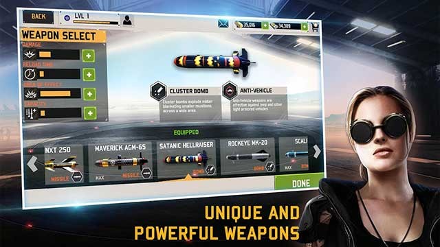 Rất nhiều vũ khí độc đáo và mạnh mẽ