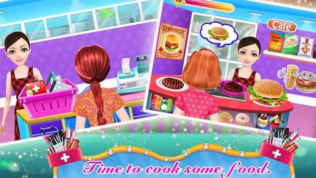 Ngoài thuốc, bạn cũng có thể chọn mua một số món ăn nhanh