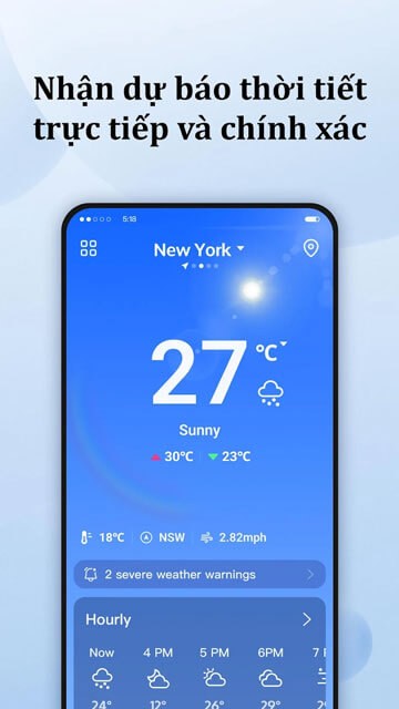Dự báo thời tiết chính xác