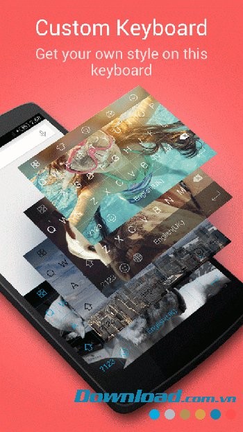 Tùy biến bàn phím với DU Emoji Keyboard