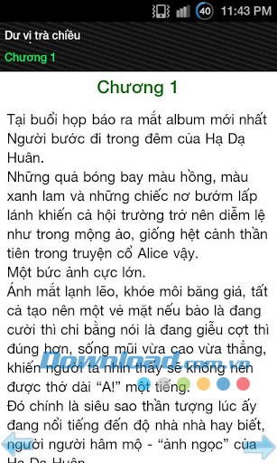 Dư vị trà chiều for Android