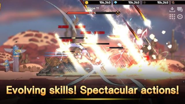 Phát triển các kỹ năng, hành động bùng nổ đẹp mắt