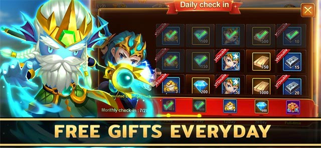 Nhận quà tặng miễn phí mỗi ngày