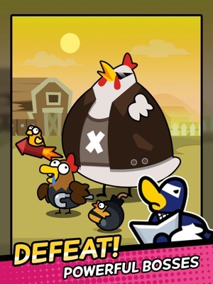 Đánh bại những con trùm gà to lớn và mạnh mẽ