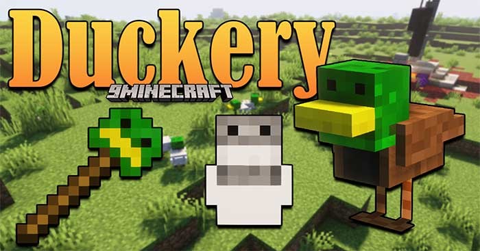 Duckery Mod 1.16.5 sẽ giới thiệu vào Minecraft rất nhiều giống vịt mới