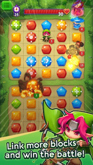 Duel Summoners là game match-3 kết hợp chiến thuật thú vị