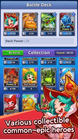 Thu thập các anh hùng đa dạng