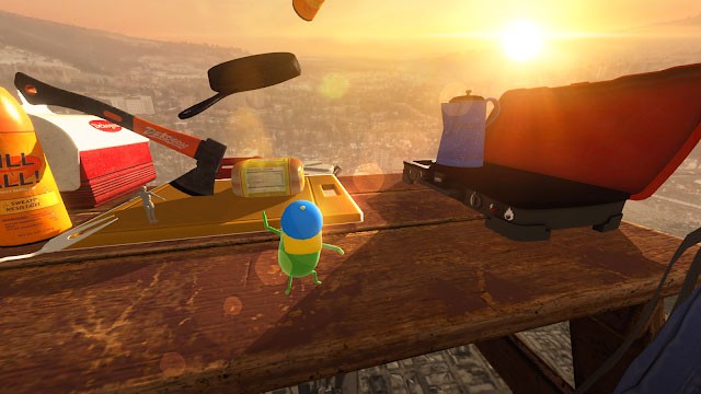 Phiêu lưu cùng hạt đậu Bean qua các giai đoạn lộn xộn trong game Dumb Ways to Climb