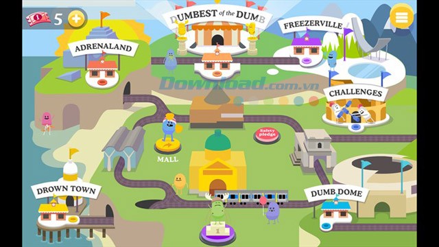 Bản đồ của Dumb Ways to Die 2