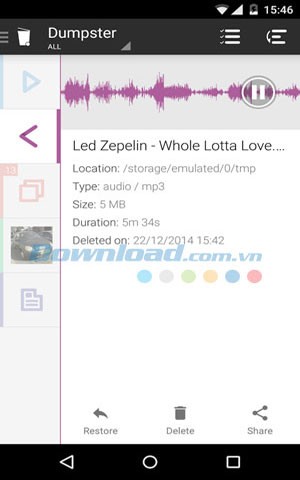 Dumpster Image & Video Restore