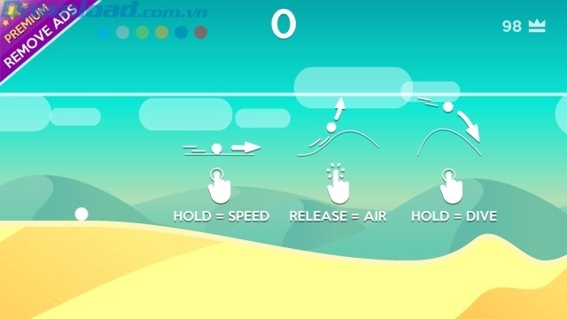 Game bắn bi lên trời với cách chơi đơn giản