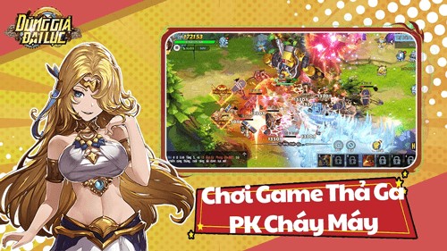 Chơi game thả ga, PK cháy máy