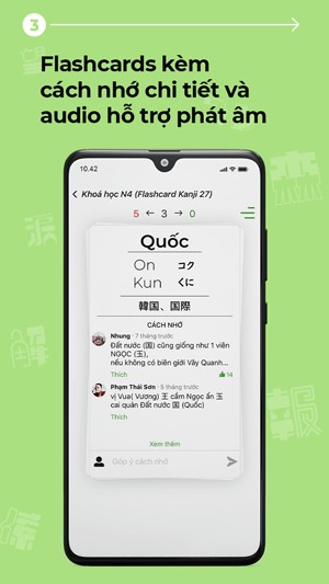 Flashcarrds kèm cách ghi nhớ