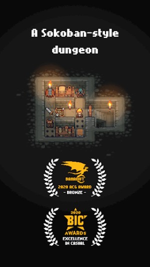 Dungeon and Puzzles là một game chinh phục hầm ngục phong cách Sokoban