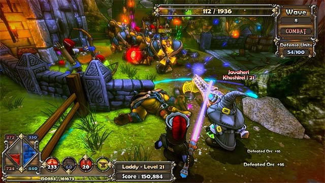 Dungeon Defenders là bom tấn thủ thành kết hợp ARPG đặc sắc