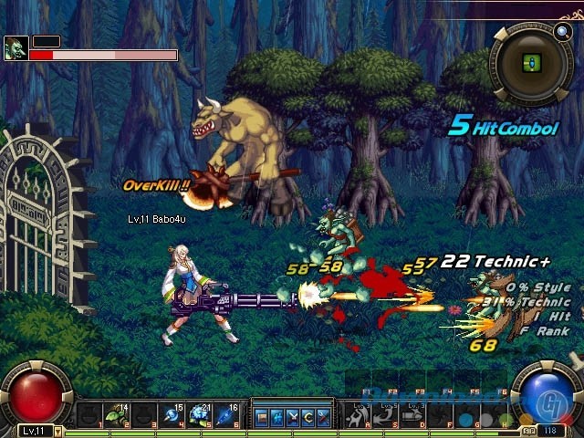 Cùng tham gia đánh quái với hàng triệu game thủ Dungeon Fighter Online