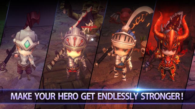 Nâng cấp và phát triển sức mạnh cho các anh hùng