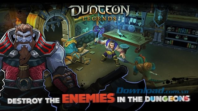 Dungeon Legends - game nhập vai hành động kết hợp giải đố hấp dẫn