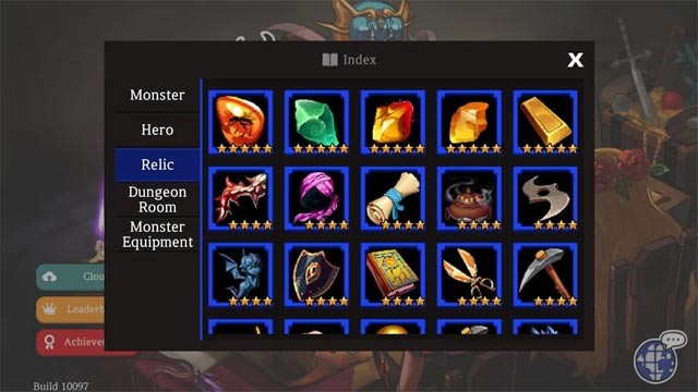 Thu thập các di vật với sức mạnh bí ẩn