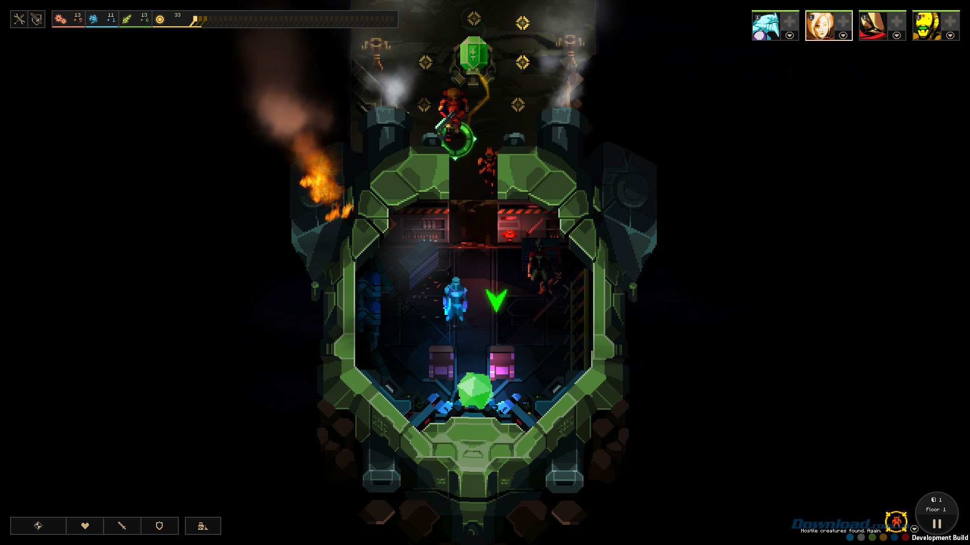 Game nhập vai khám phá Dungeon of the Endless