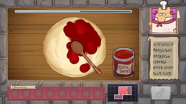 Dungeon Pizza là game mô phỏng nướng pizza độc đáo trong hầm ngục