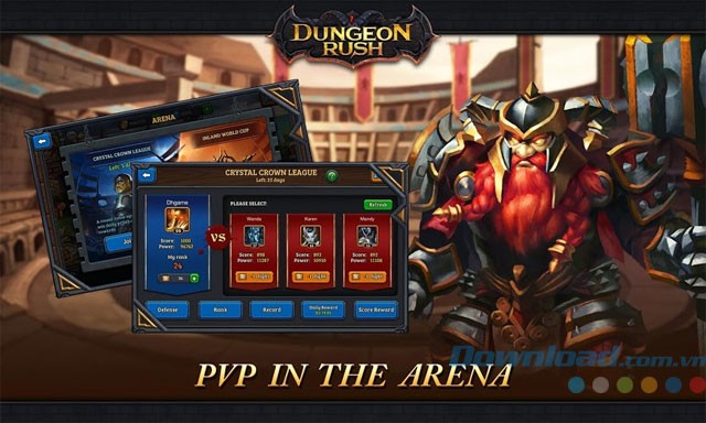 Game nhập vai đối kháng Dungeon Rush