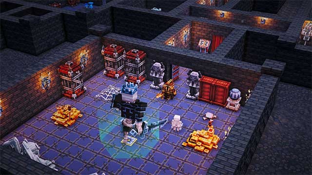 Chọn những vị trí tốt nhất để đặt bẫy, quái vật, và kho báu