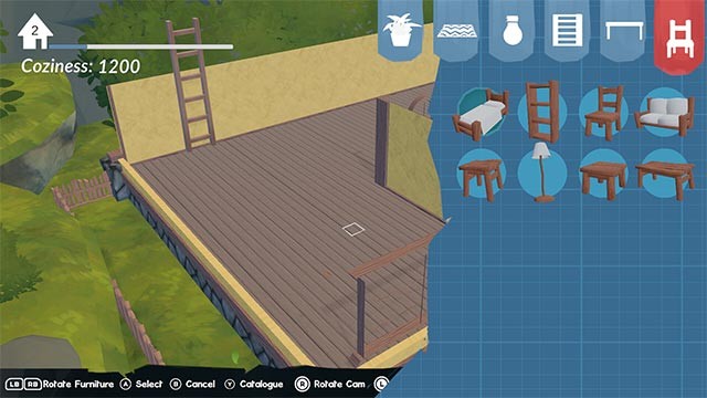 Xây dựng các công trình bằng đồ nội thất thu thập được từ ngục tối