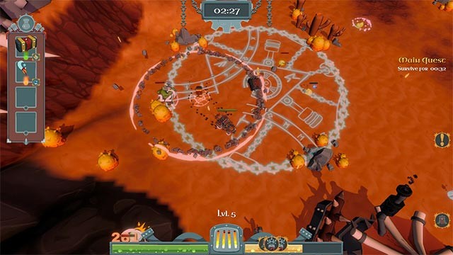 Kết hợp tốc độ và vũ khí để đánh bại kẻ thù, boss khủng trên đấu trường