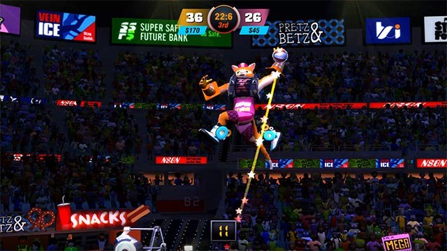 Phô diễn kỹ năng và thế mạnh của từng cầu thủ bóng rổ