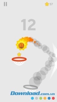 Thực hiện các cú úp rổ thần sầu