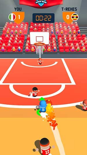 Dunkin Beanz là game bóng rổ vui nhộn