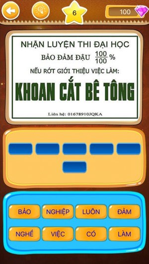 Câu hỏi game Đuổi hình siêu hài