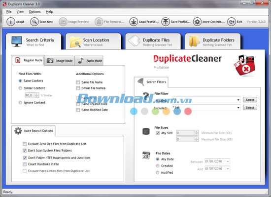 Loại bỏ tập tin trùng lặp