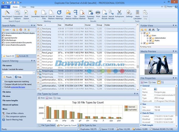 Duplicate File Detective